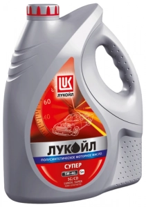 ЛУКОЙЛ Супер 5W-40 (SG/CD) п/синт 5л