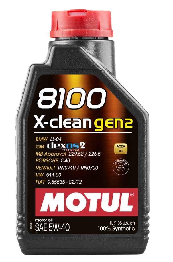 Motul 8100 X-clean_GEN2 5W-40 (SN | C3) синт 1л