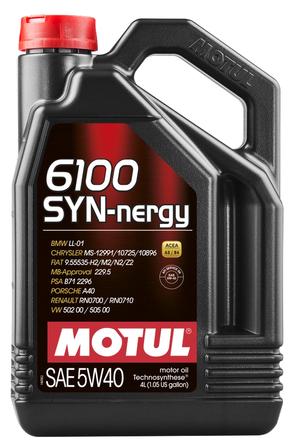 Motul 6100 Syn-Nergy 5W-40 (SN | A3/B4) п/синт 4л