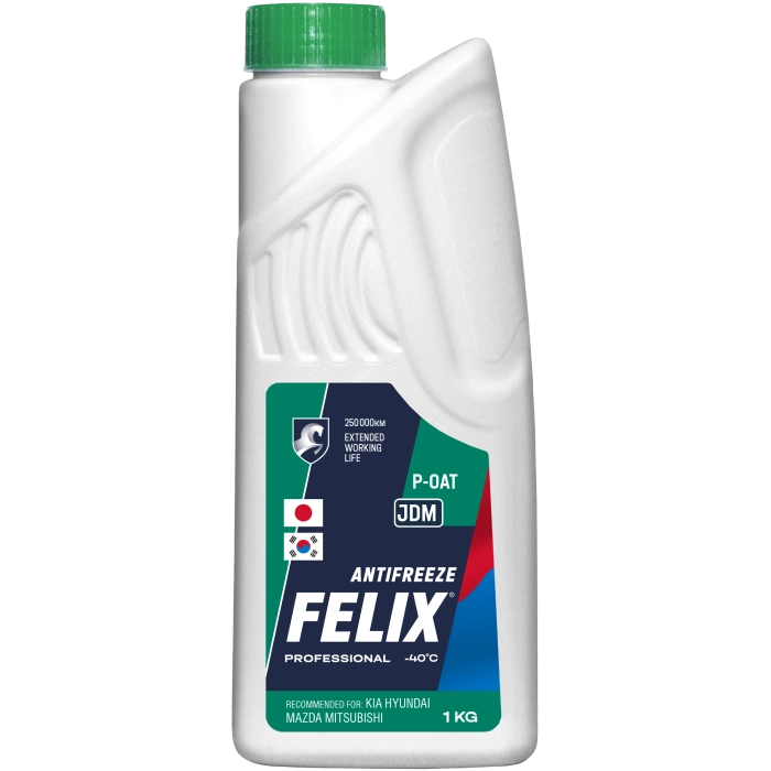 Антифриз Felix JDM G12++ (зеленый HYUNDAI/KIA) 1кг