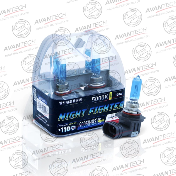 HB3    12V 65W (120W) 5000K P20d Комплект 2шт AVANTECH