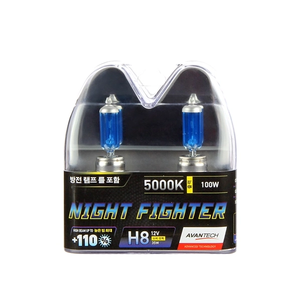 H8      12V 35W (70W) 5000K PGJ19 Комплект 2шт AVANTECH