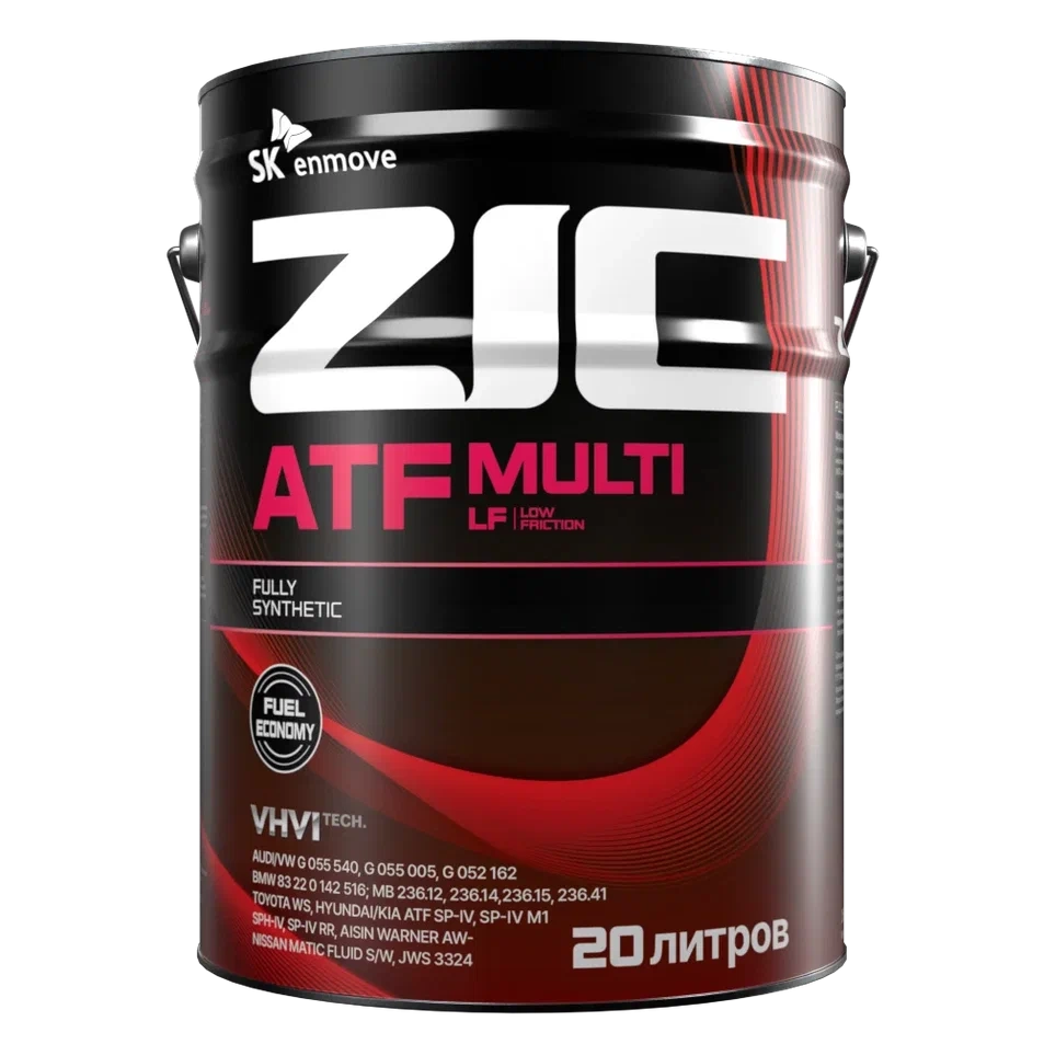 ZIC ATF Multi LF (WS | DW-1) синт 20л