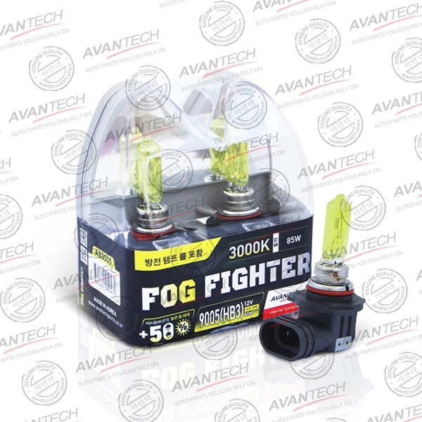 HB3    12V 65W (85W) 3000K P20d Комплект 2шт AVANTECH