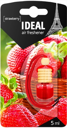 IDEAL флакон с деревянной крышкой КЛУБНИКА 5мл