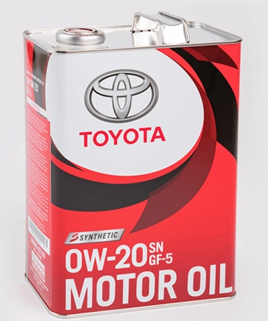 TOYOTA 0W-20 SN синт 4л
