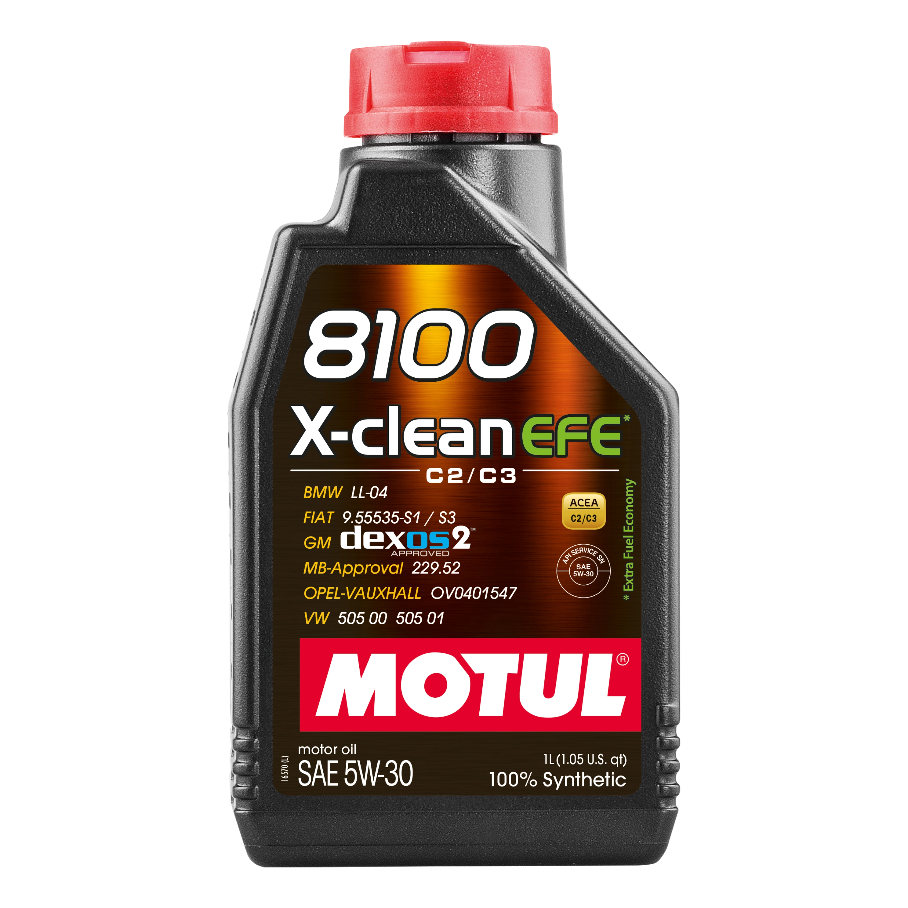 Motul 8100 X-clean EFE 5W-30 (C2 | C3) синт 1л