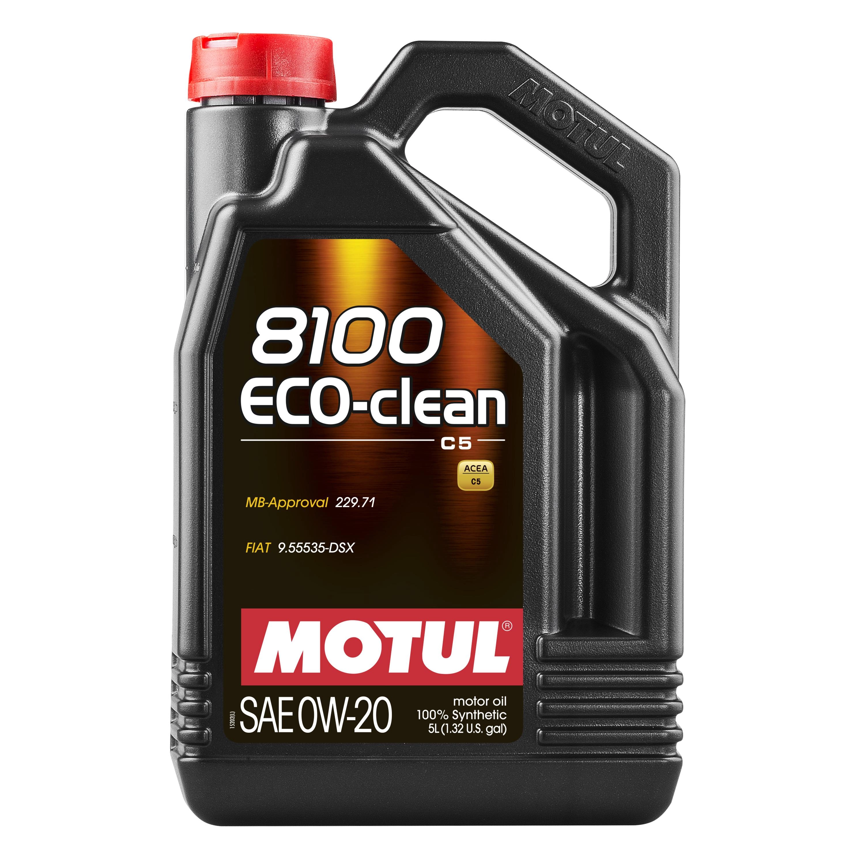 Motul 8100 Eco-Clean 0W-20 (SP | C5 | C6) синт 5л
