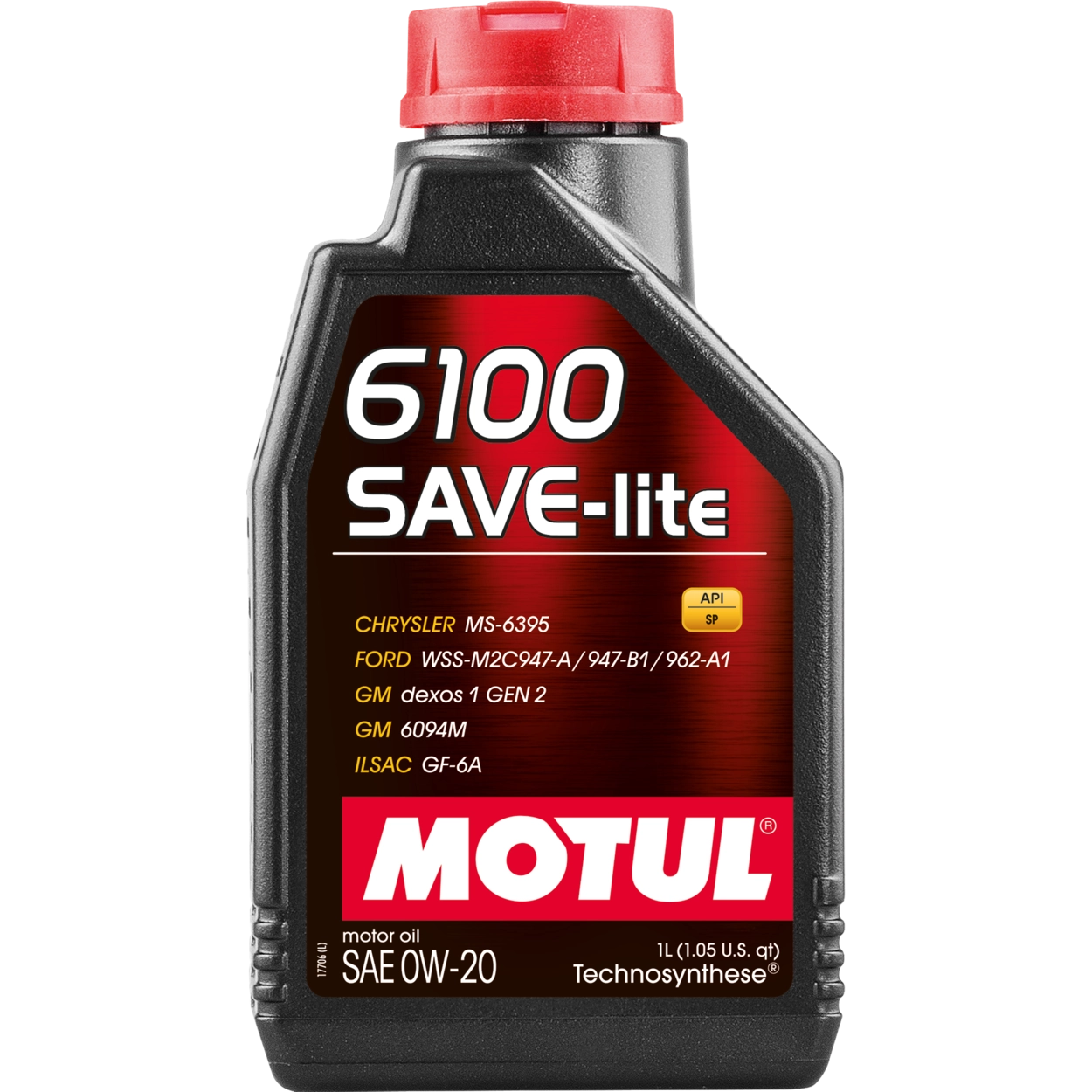 Motul 6100 Save-Lite 0W-20 (SN | GF-5) п/синт 1л