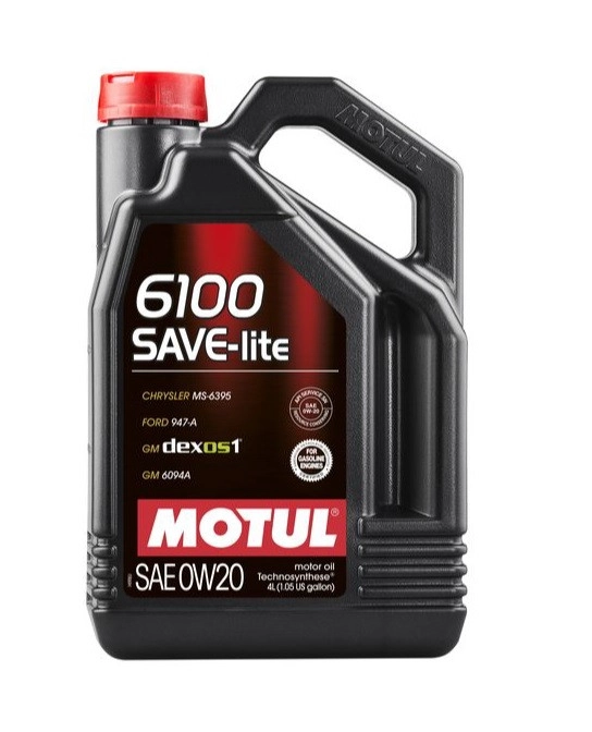 Motul 6100 Save-Lite 0W-20 (SN | GF-5) п/синт 4л