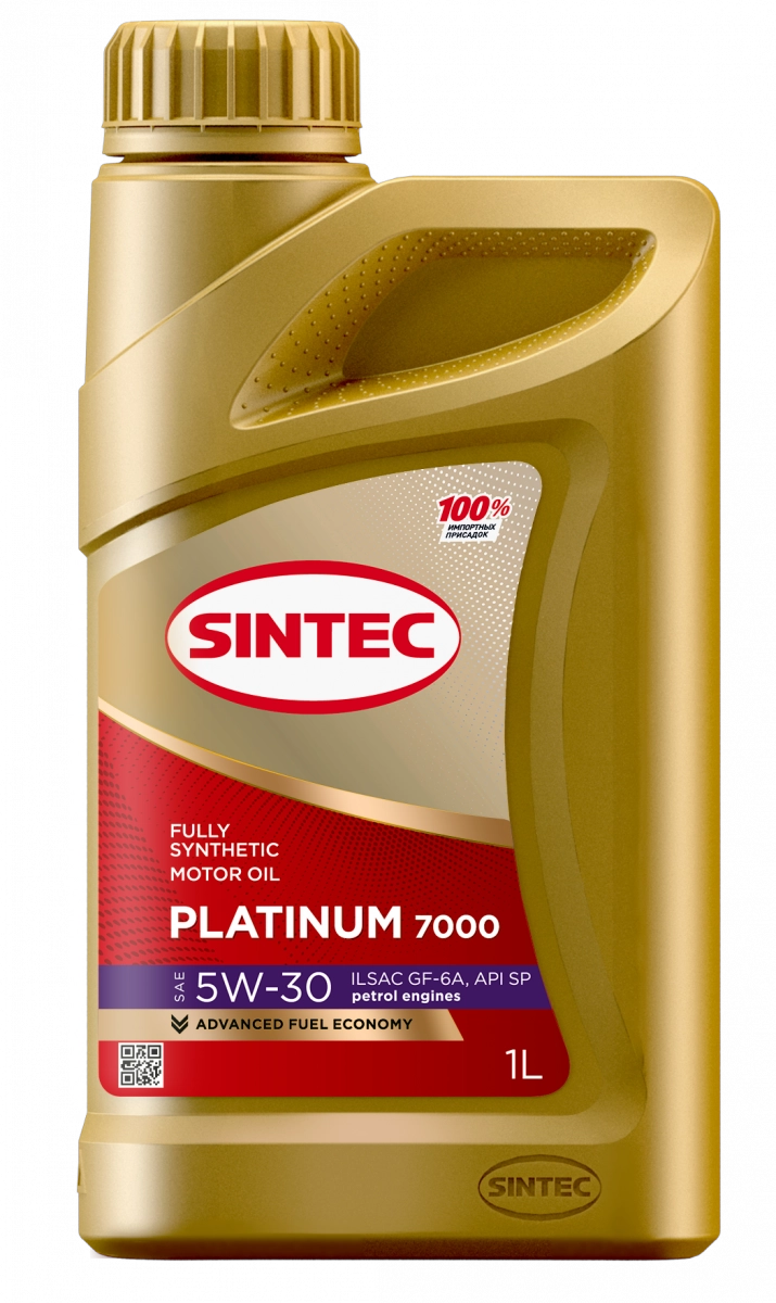SINTEC Platinum 7000 5W-30 (SP | GF-6A) синт 1л