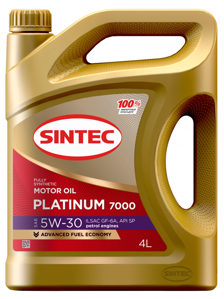 SINTEC Platinum 7000 5W-30 (SP | GF-6A) синт 4л