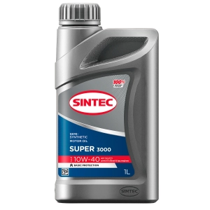 SINTEC Super 3000 10W-40 (SG/CD) п/синт 1л