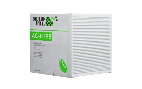 Ф/с MADFIL AC-0198 (VW 6RO 819 653, JZW 819 653 F)