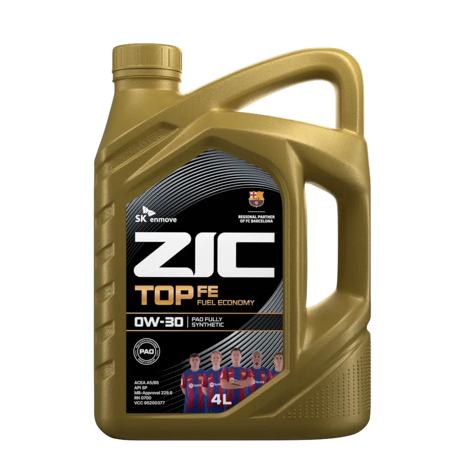 ZIC TOP FE 0W-30 (SP | A5/B5 | VCC-95200377) PAO синт 4л