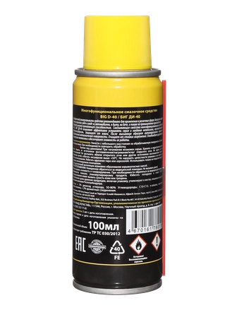 BigD D-40 Многофункциональное смазачное средство (аэрозоль) 100мл