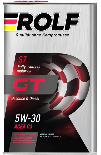 ROLF GT 5W-30 (SN/CF | C3) синт 1л