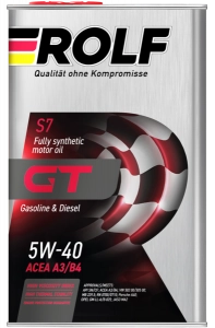 ROLF GT 5W-40 (SN/CF | A3/B4) синт 1л