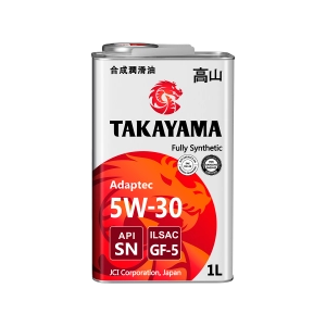 TAKAYAMA Adaptec 5W-30 (SN | GF-5) синт 1л