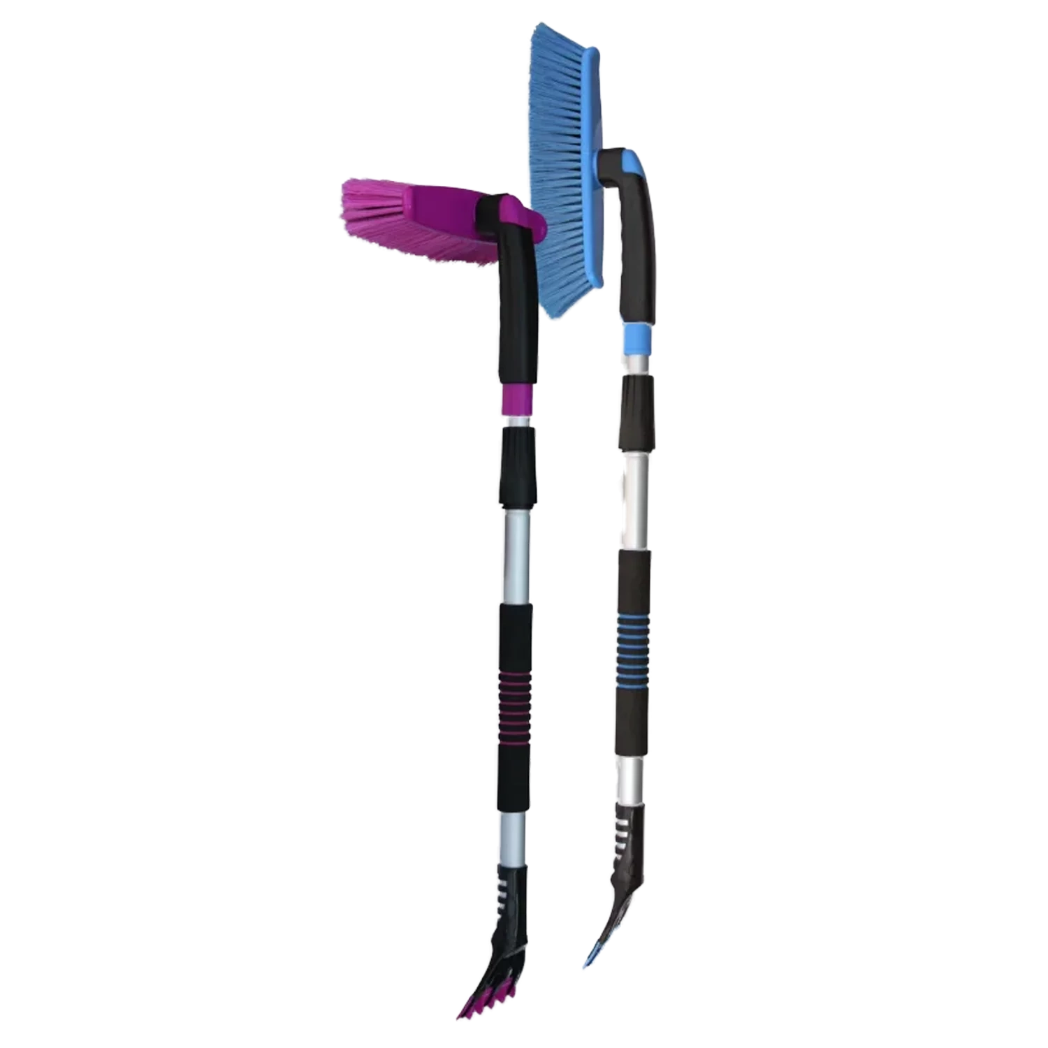 CityUp CU-59 Щётка со скребком (телескоп, мяг.ручка) 95-134см