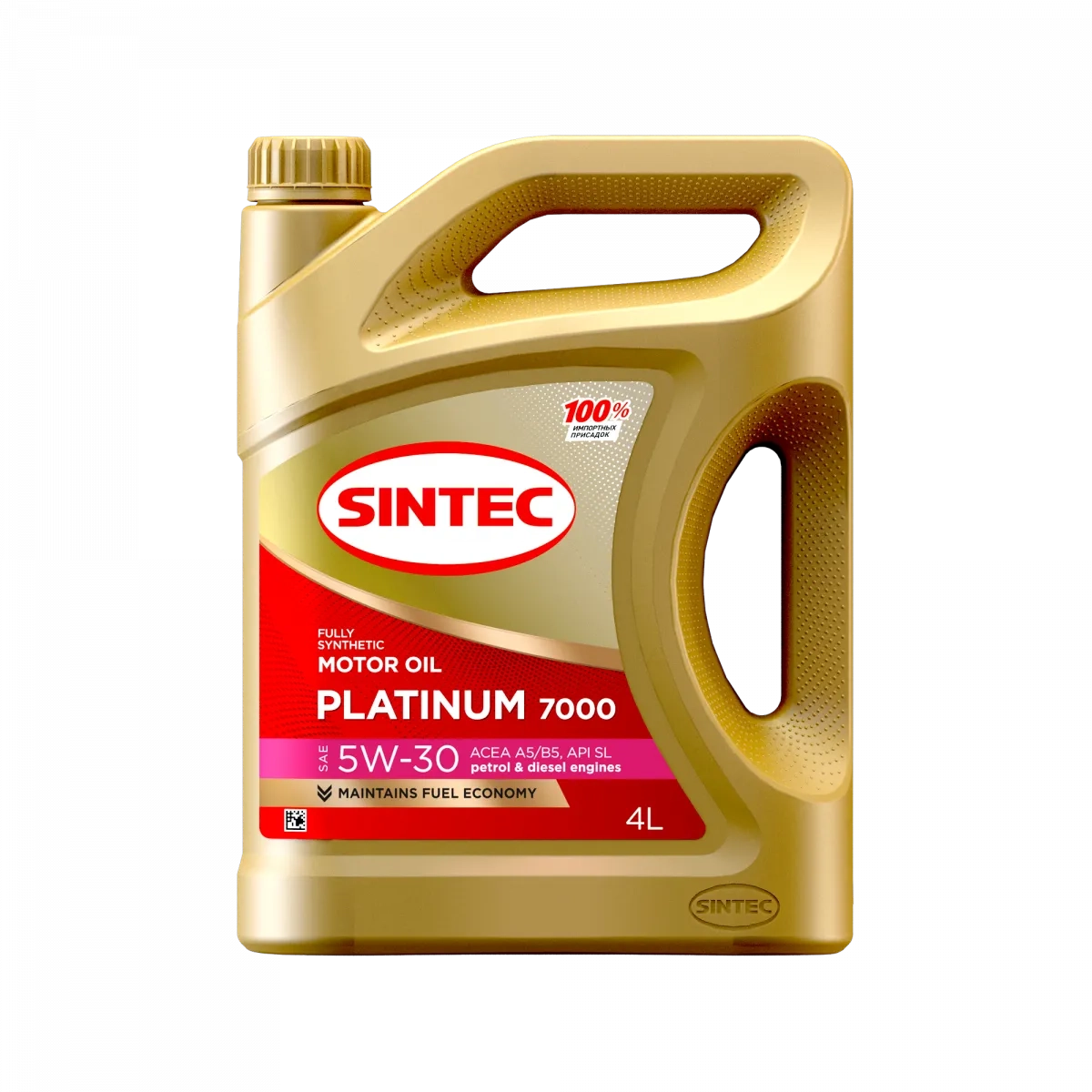 SINTEC Platinum 7000 5W-30 (SL | A5/B5) синт 4л
