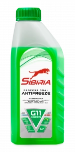 Антифриз Siberia G11 -40*С (зеленый) 1кг