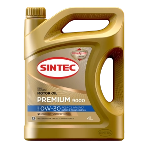 SINTEC Premium 9000 0W-30 (SP/CF | C3) синт 4л