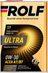 ROLF ULTRA 0W-30 (SP | A7/B7) PAO синт 4л