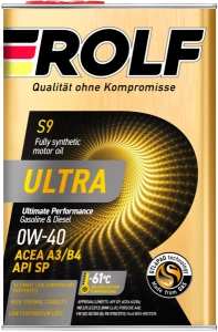 ROLF ULTRA 0W-40 (SN/CF | A3/B4) PAO синт 4л