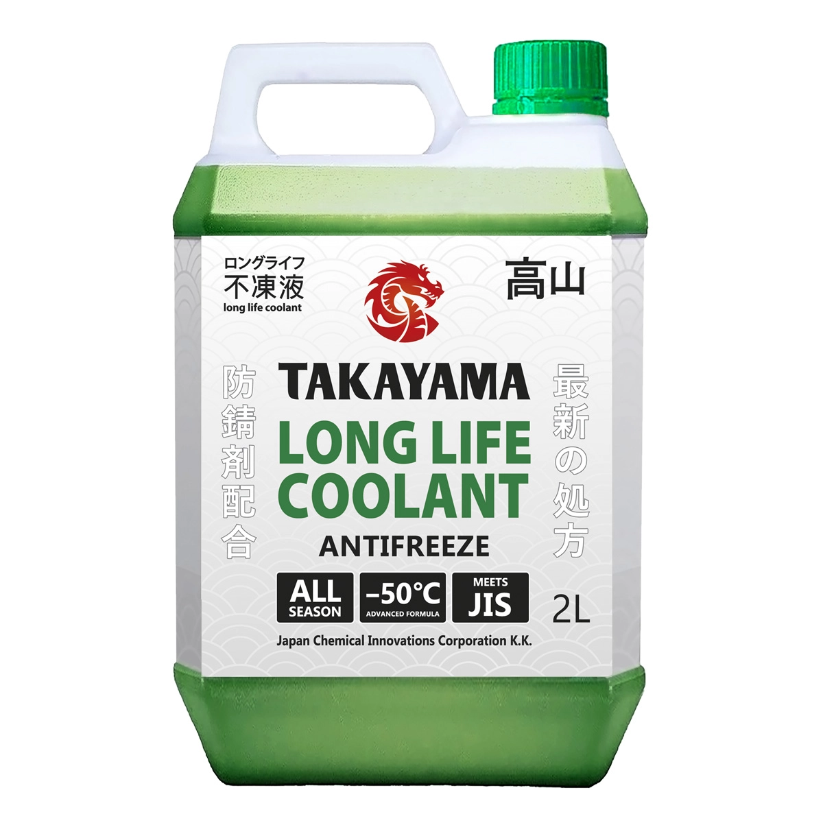 Антифриз TAKAYAMA Long Life Coolant GREEN -50*С 2л