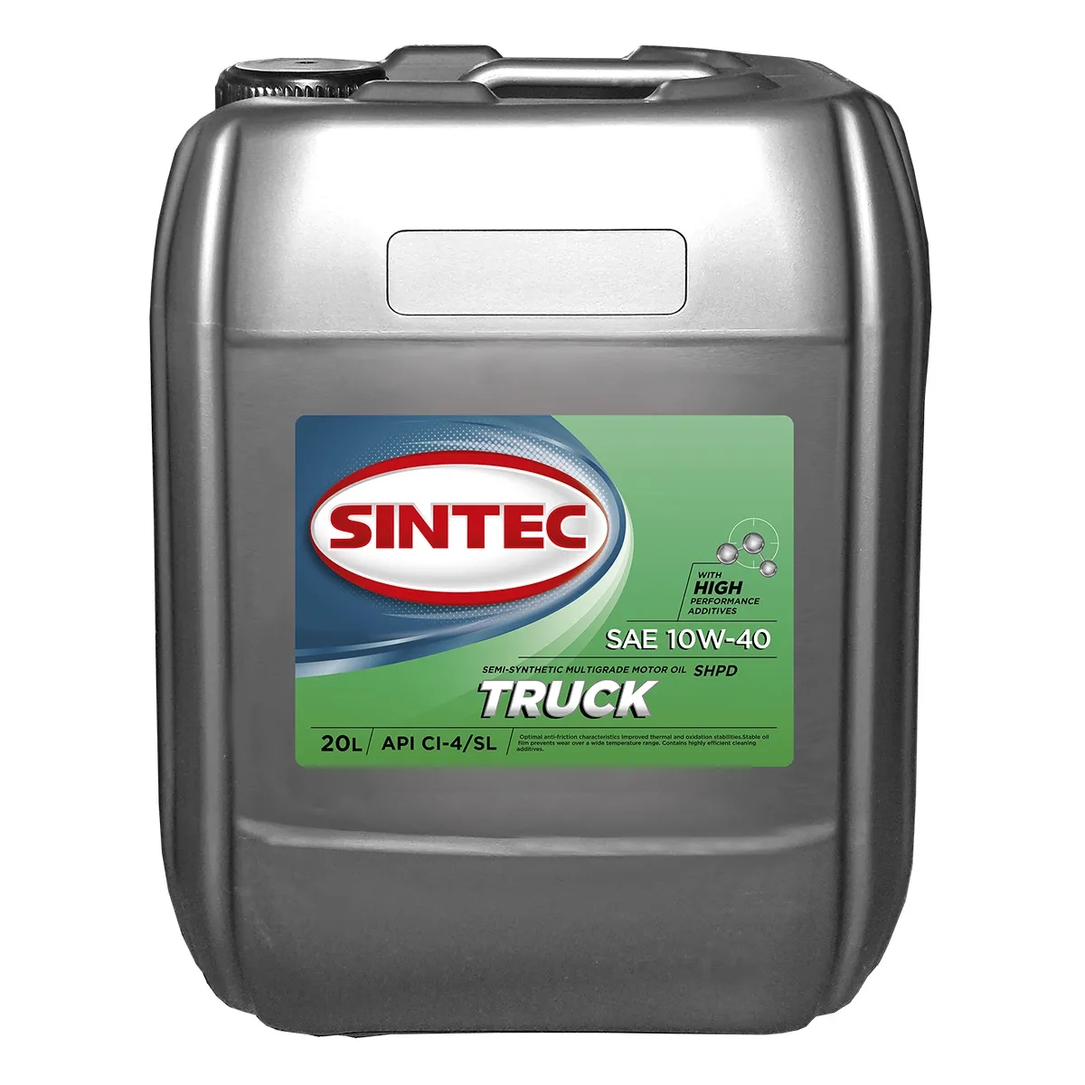 SINTEC TRUCK 10W-40 (CI-4/SL | E7) п/синт 20л