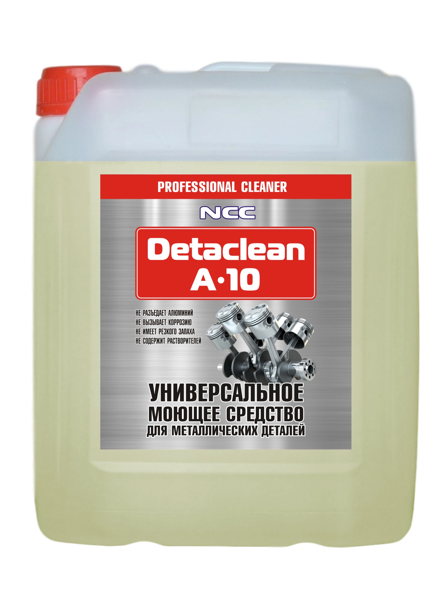 NCC Detaclean A-10 Очиститель деталей двигателя (канистра) 20л