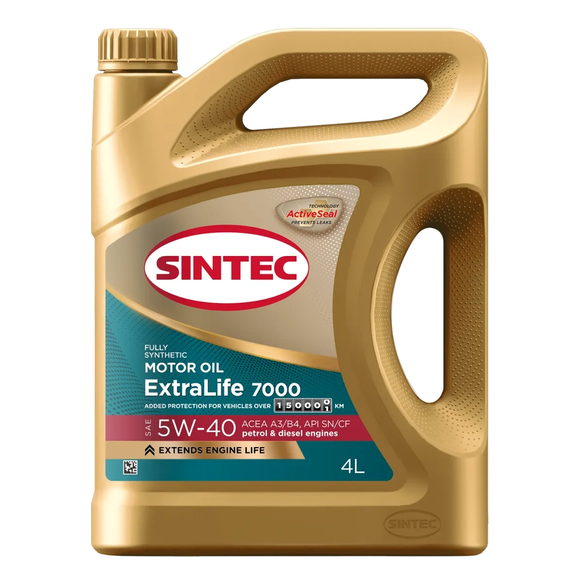 SINTEC ExtraLife 7000 5W-40 (SN/CF | A3/B4) синт 4л
