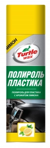 Полироль для пластика «Turtle Wax» АНТИСТАТИК Лимон 500мл