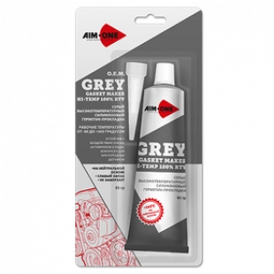 AIM-ONE Герметик прокладка СЕРЫЙ 85г