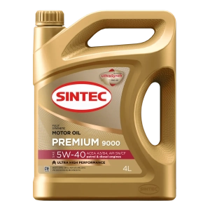 SINTEC Premium 9000 5W-40 (SN/CF | A3/B4)  синт 4л