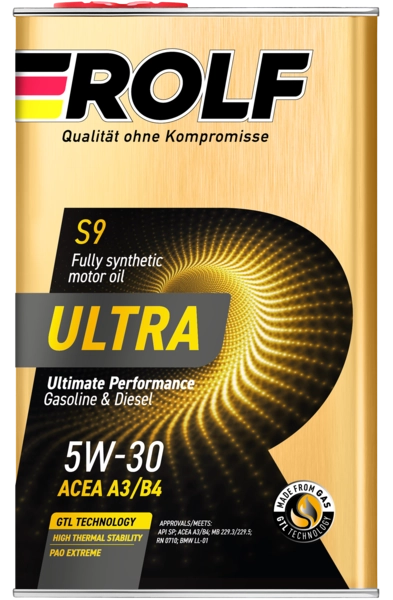 ROLF ULTRA 5W-30 (SP | A3/B4) PAO синт 1л