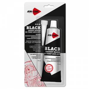 AIM-ONE Герметик прокладка ЧЕРНЫЙ 85г