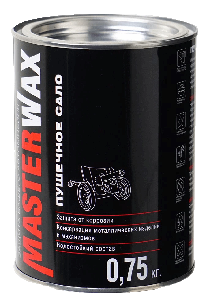MasterWax Смазка консер.Пуш.сало 0,75кг жест.банка