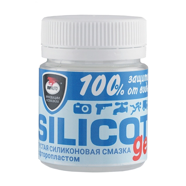 VMP 2204 Silicot GEL смазка силиконовая с фторопластом 40г