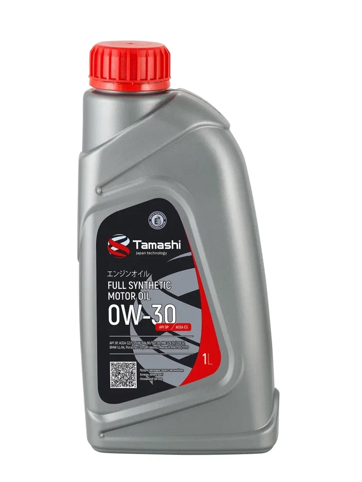 TAMASHI 0W-30 (SP | C3 | 504/507 | Dexos 2) PAO синт 1л