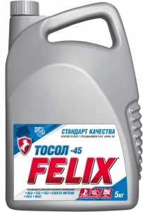 Тосол FELIX -45°С 5кг