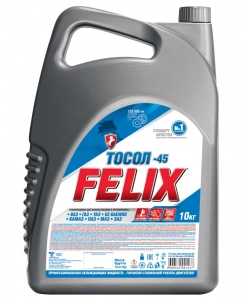 Тосол FELIX -45°С 10кг