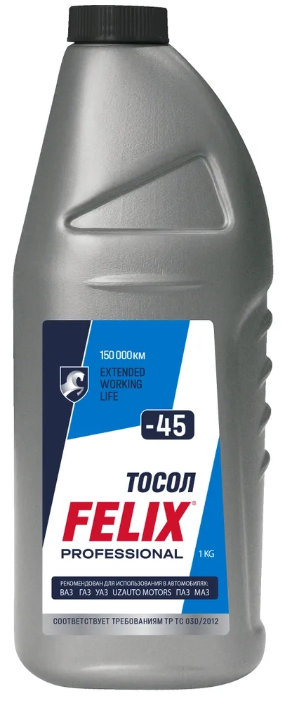 Тосол FELIX -45°С 1кг