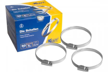 Хомут KRAFT 50-70мм 50шт