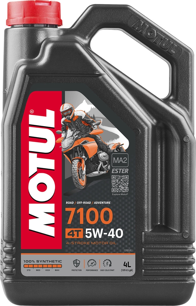 Motul 7100 4T 5W-40 (SN | MA-2) синт 4л