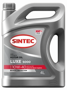 SINTEC Luxe 5000 10W-40 (SL/CF) п/синт 4л
