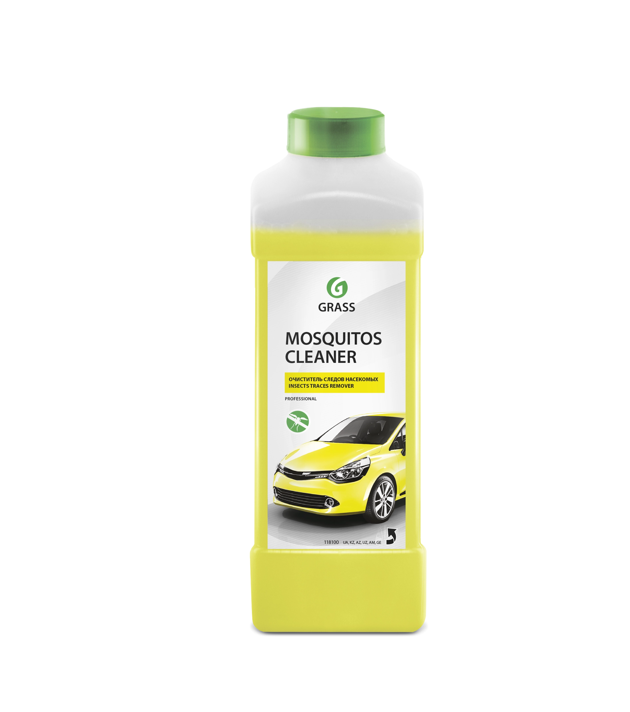 Grass Mosquitos Cleaner Средство для удаления следов насекомых 1л