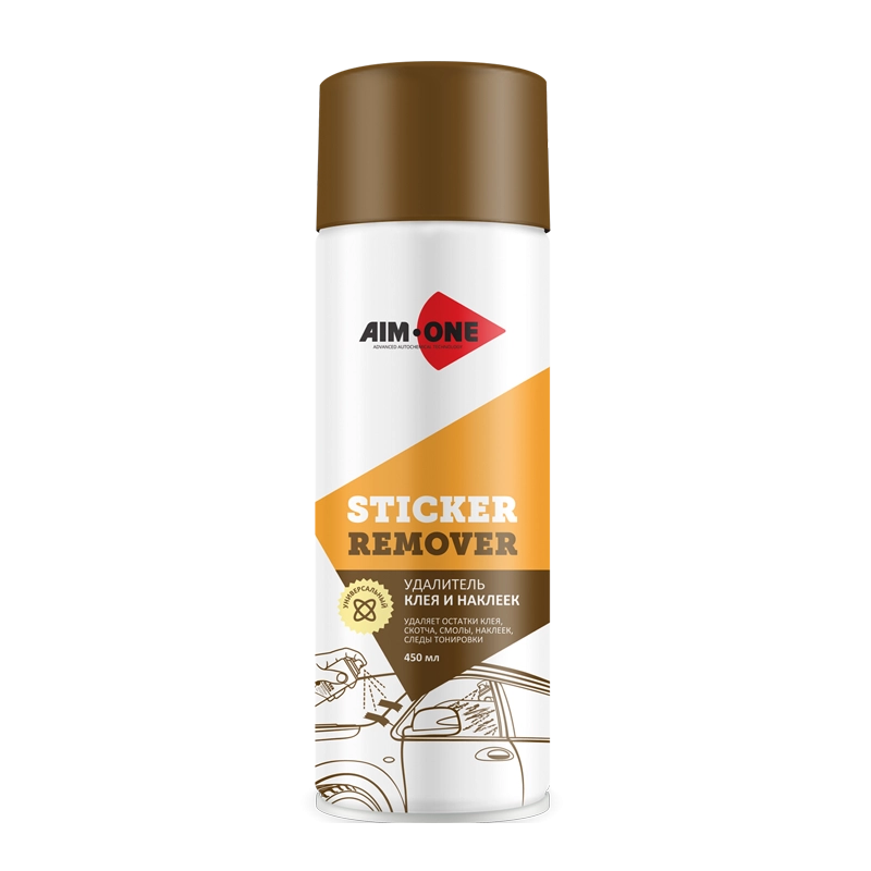 AIM-ONE Удалитель клея и наклеек (аэроз) 450мл