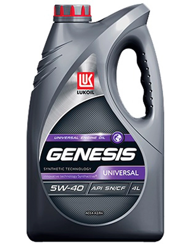 ЛУКОЙЛ Genesis Universal 5W-40 (SN/CF | A3/B4 | 502/505 | 229.3) п/синт 4л